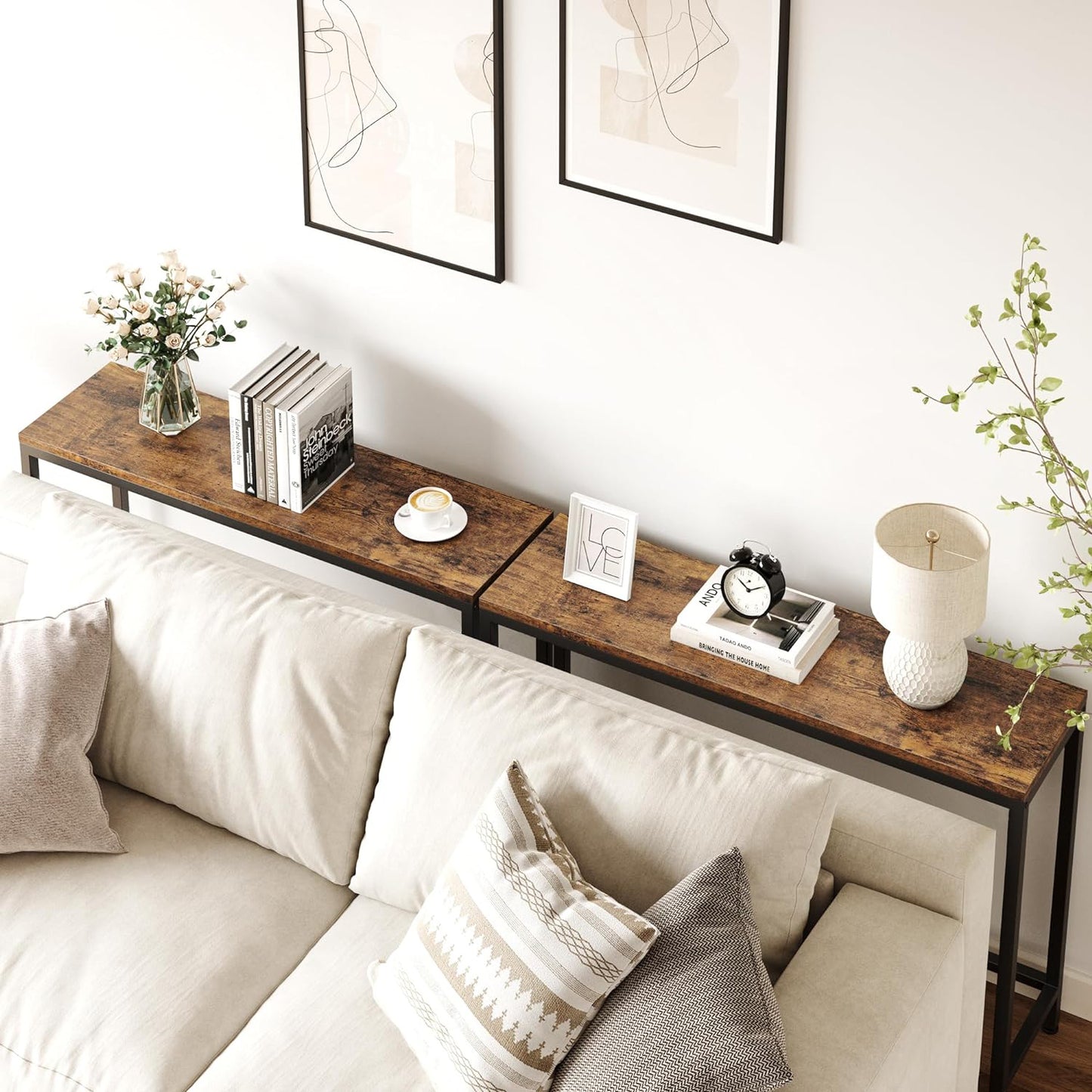 Console Table Simple Sofa Table Home Coffee Corner Display Entryway Table