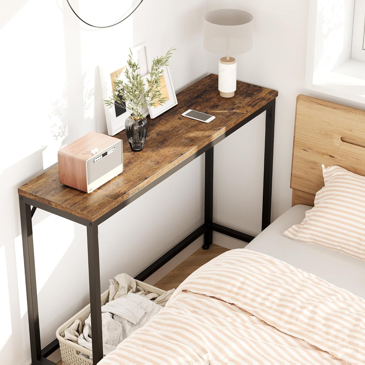 Console Table Simple Sofa Table Home Coffee Corner Display Entryway Table