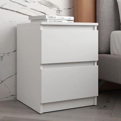 NightStand with 2 Storage Drawers