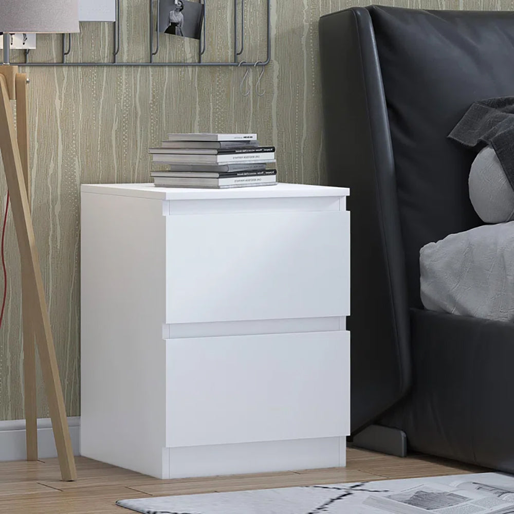 NightStand with 2 Storage Drawers